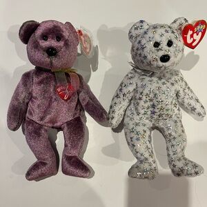 Ty Beanie Babies pair of “2000”Bears
